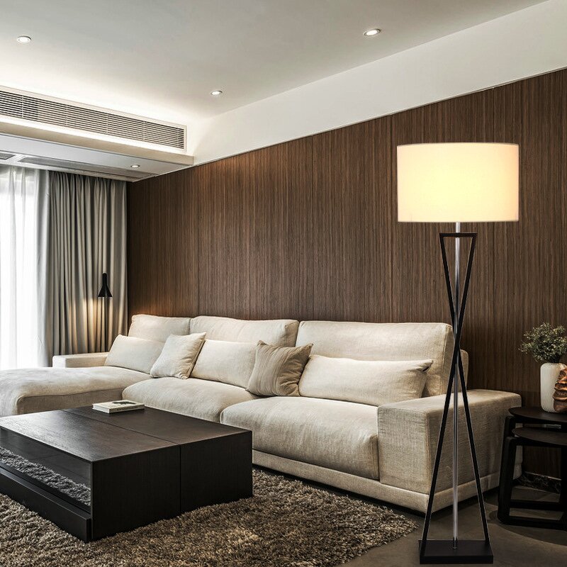 American Iron Art Lamp Factory - Unique Fabric Cover Floor