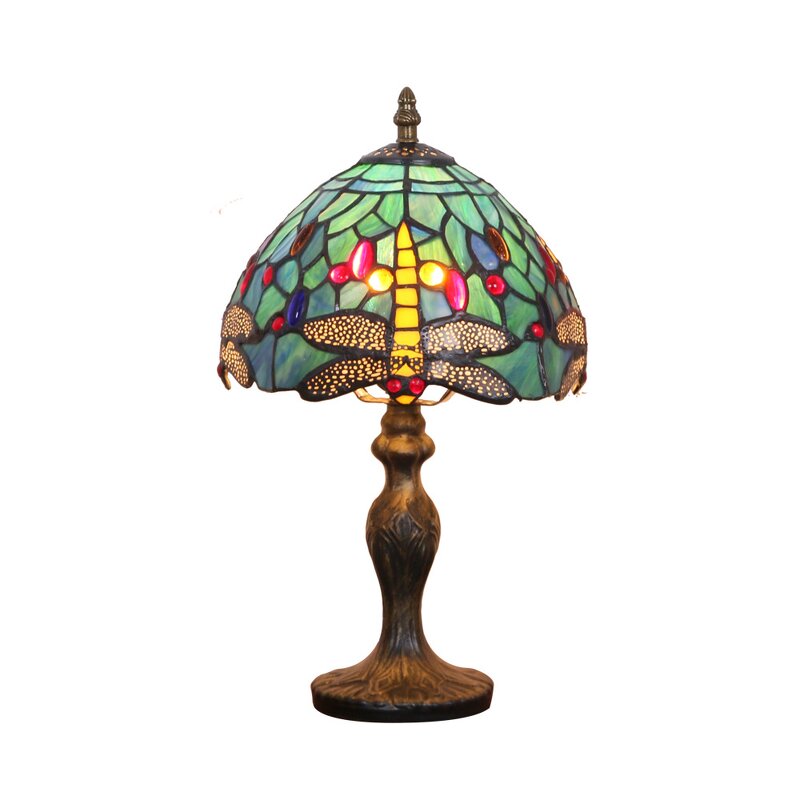 Dragonfly Table Lamp Supplier - Tiffany Retro European Glass