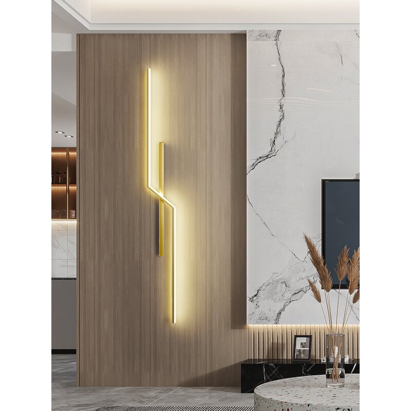 Black Aluminum Wall Lamp Supplier - High Quality Long-Shaped