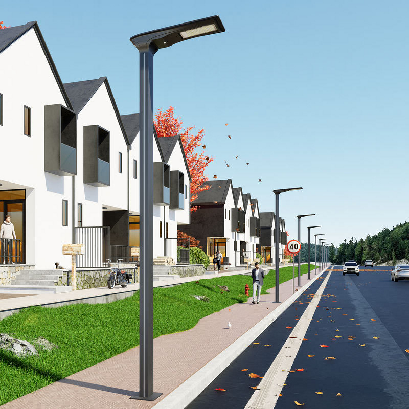 Solar Street Light Supplier - Integrated Aluminum Body IP65