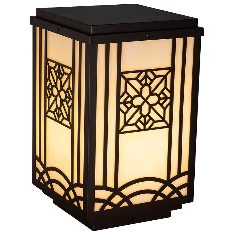 Aluminium Solar Garden Lamp Supplier - 5-6 Inch IP65 Pillar Column