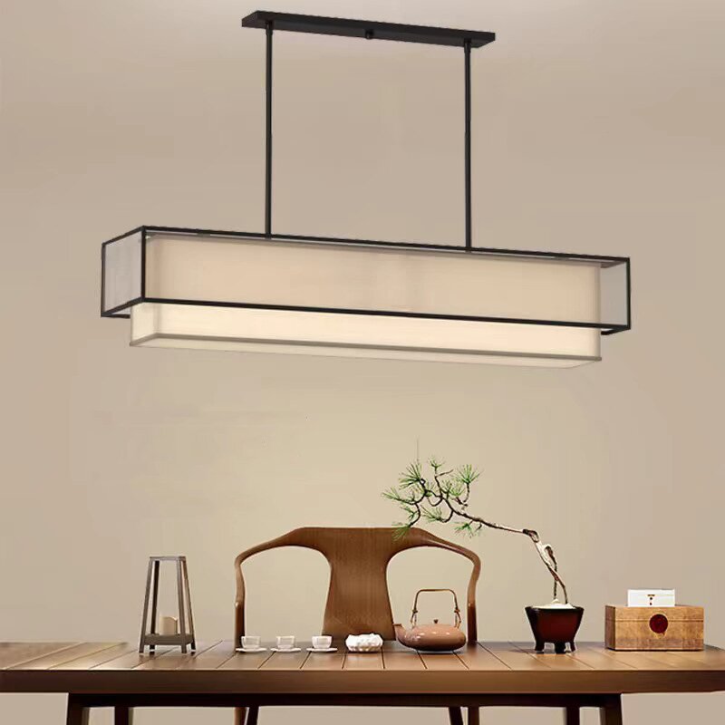 Mesh Pendant Light Factory - Custom Gold Hotel Rectangular