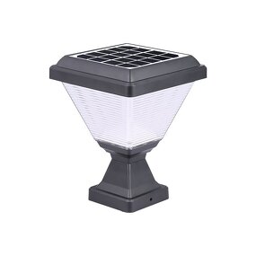 Solar Lamp Post Supplier - Modern LED Aluminum Glass Body