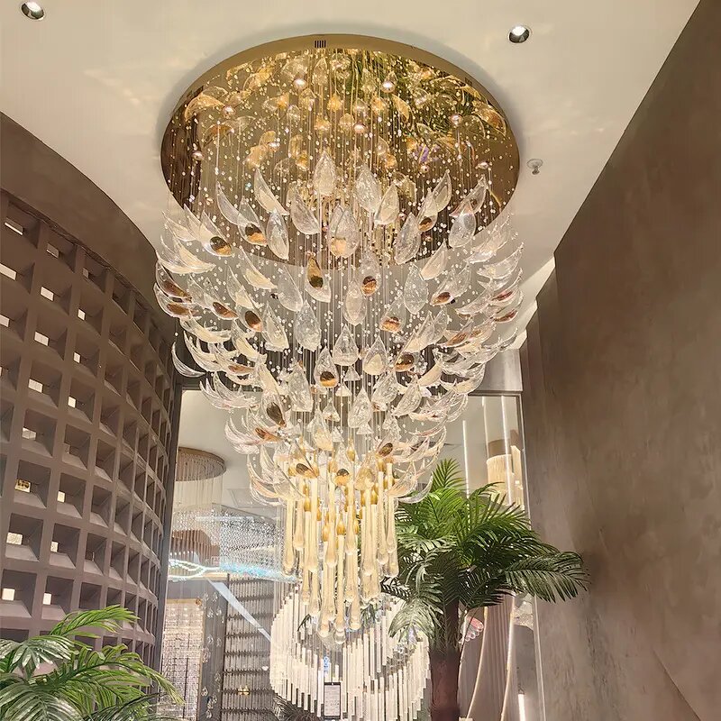 Raindrop Crystal Chandelier Factory - Custom Modern Luxury LED