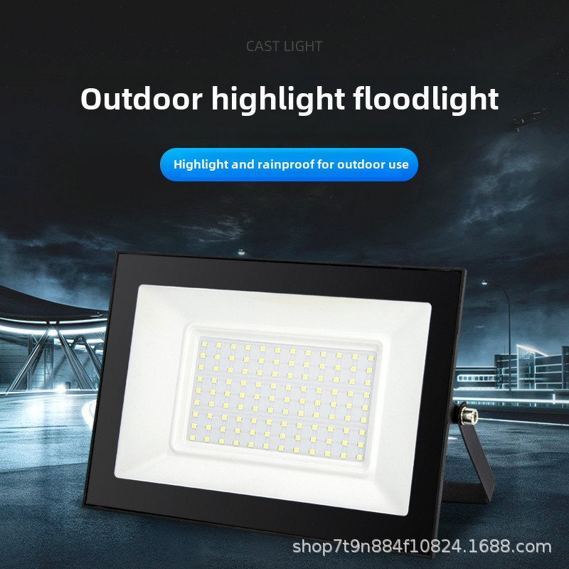 LED Floodlight Supplier - Outdoor Aluminum Body IP65 Engineering