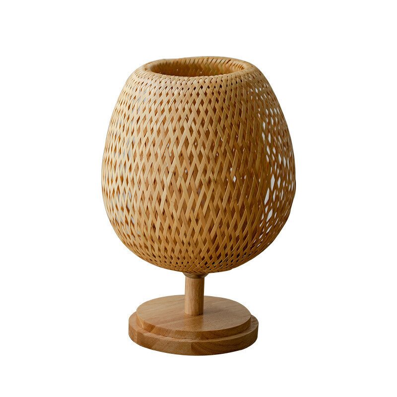 Japanese Bamboo Table Lamp Factory - Zen Style Vintage Decor