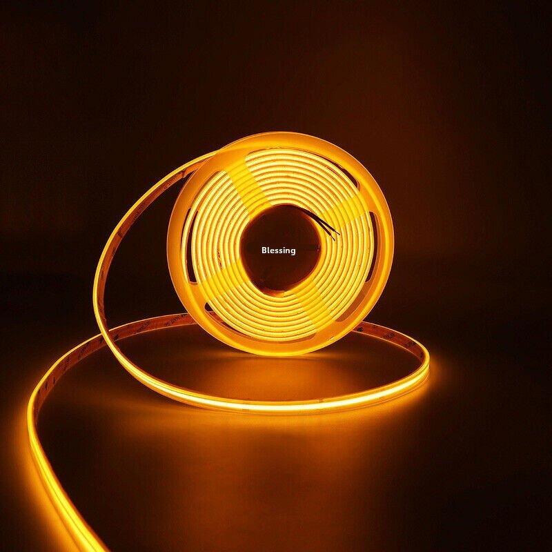 Golden LED Strip Supplier - 2000K 8MM Flexible PVC 12V/24V