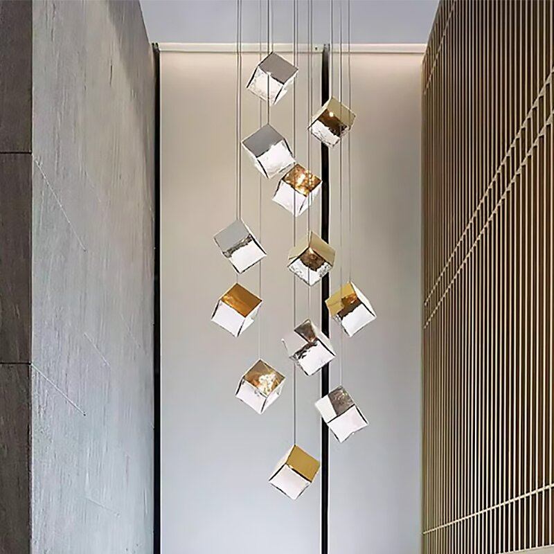 Glass Chandelier Supplier - Custom Elegant Large Pendant