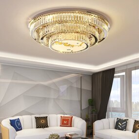 Golden Pendant Lighting Factory - Modern Luxury K9 Crystal