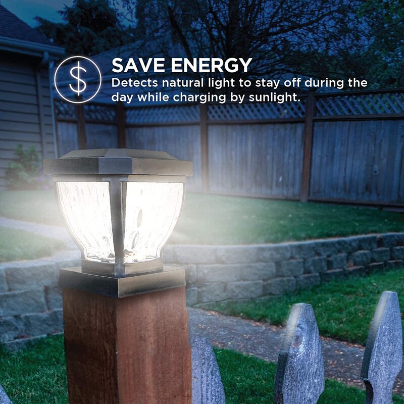 Solar LED Lamp Supplier - Hot-Selling 6-View Decorative Glass