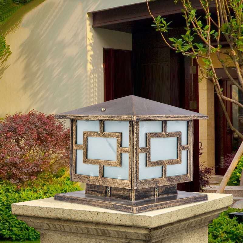 LED Pillar Light Factory - 10W IP65 Remote Control E27 Base