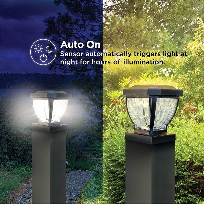 Solar LED Lamp Supplier - Hot-Selling 6-View Decorative Glass