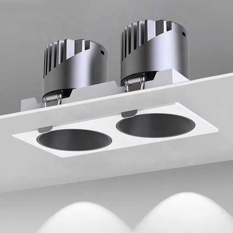 COB LED Downlight Factory - Adjustable 12W-60W DALI Dimmable