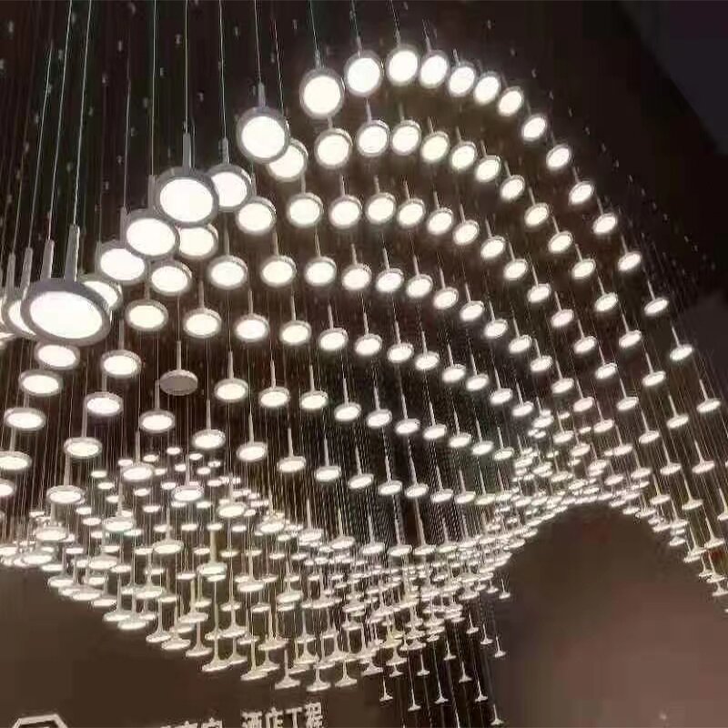 Large Chandelier Supplier - Custom Unique Design Hotel Lobby