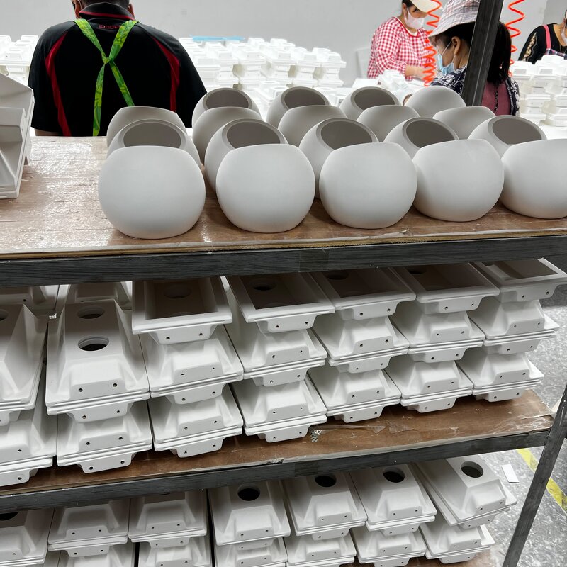 Square Ceiling Lamp Supplier - Modern Borderless Gypsum Downlight