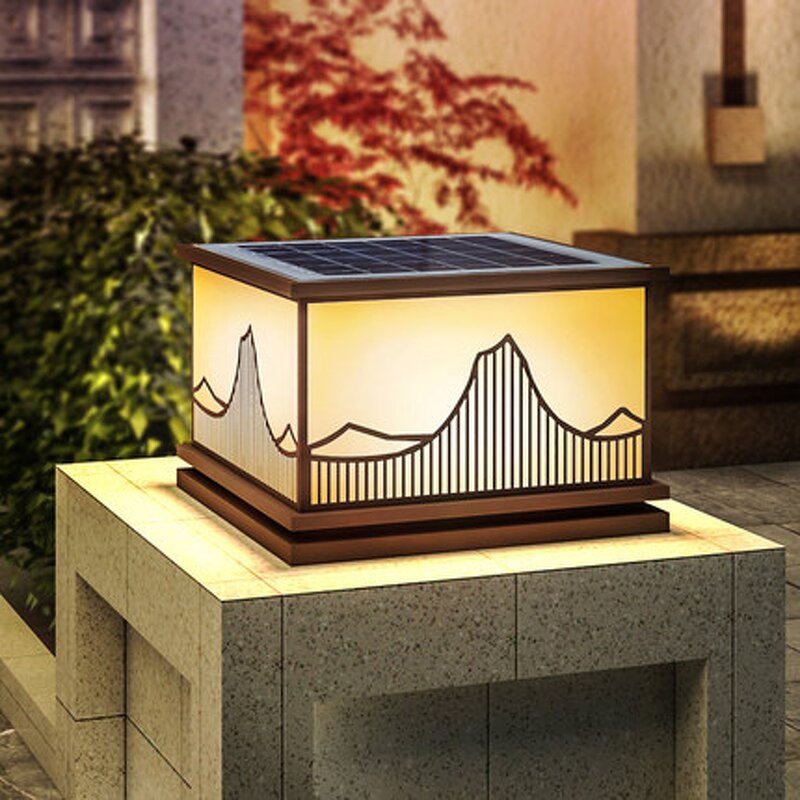 LED Solar Pillar Lighting Supplier - Customized Waterproof Pathway