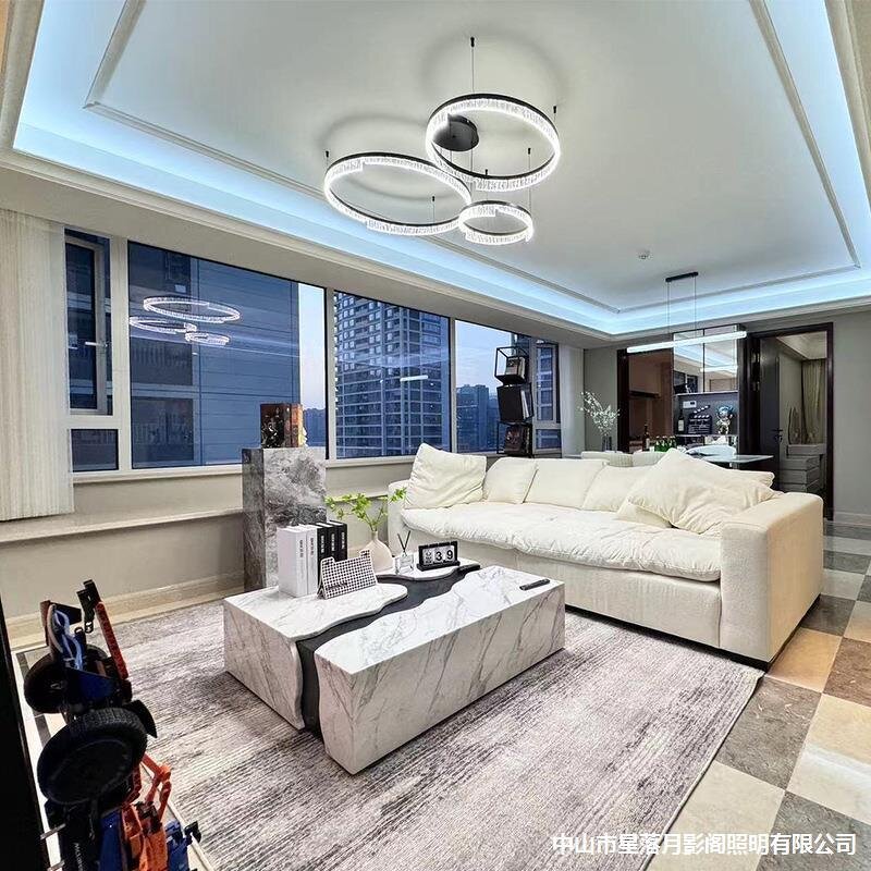 Designer Pendant Lights Supplier - Modern Luxury Living Room