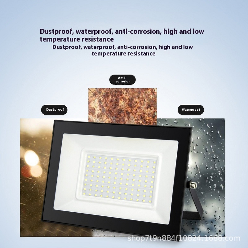 LED Floodlight Supplier - Outdoor Aluminum Body IP65 Engineering