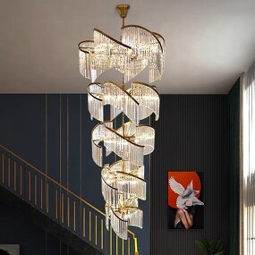 Crystal Chandelier Supplier - Modern Luxury k9 for Villa Hotel