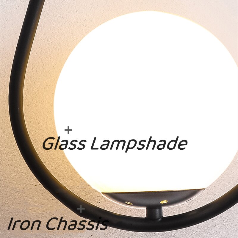 Glass Ball Wall Sconce Factory - Nordic Indoor Minimalist