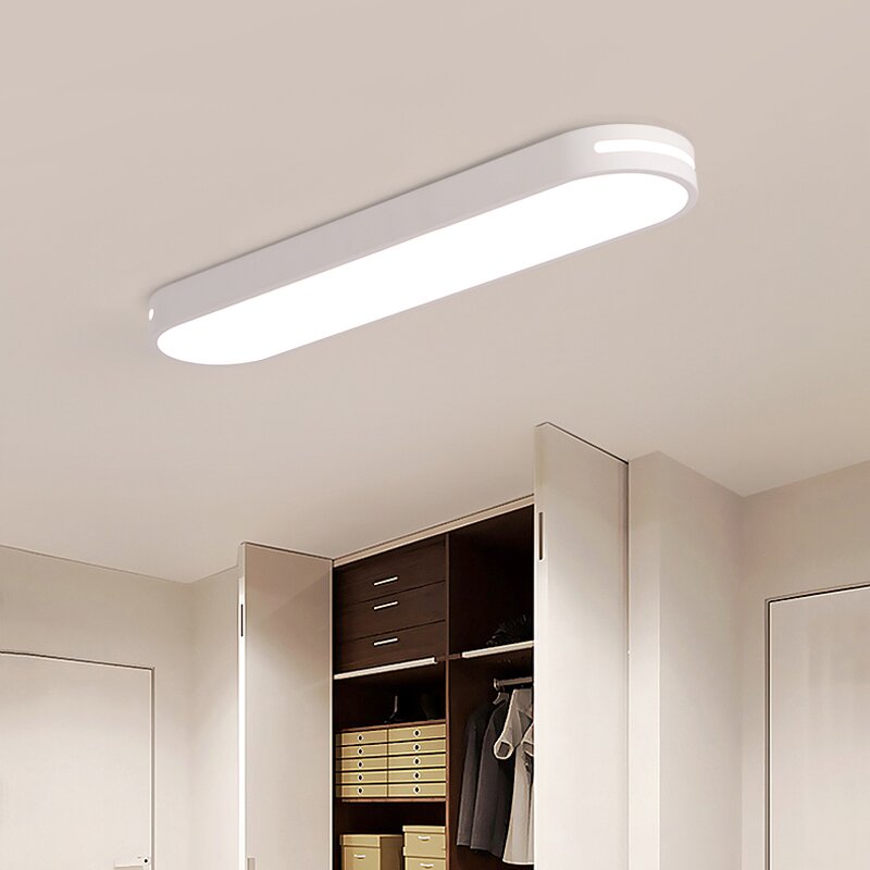 Elliptical Ceiling Light Factory - Modern LED Remote Control Iron