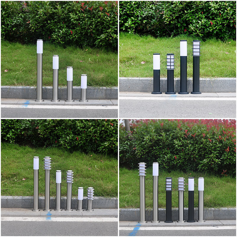 LED Lawn Light Supplier - Simple Acrylic Cylinder 0.9m IP65