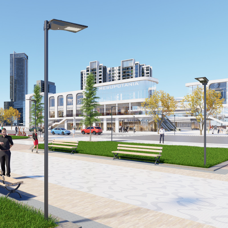 Solar Street Light Supplier - Integrated Aluminum Body IP65