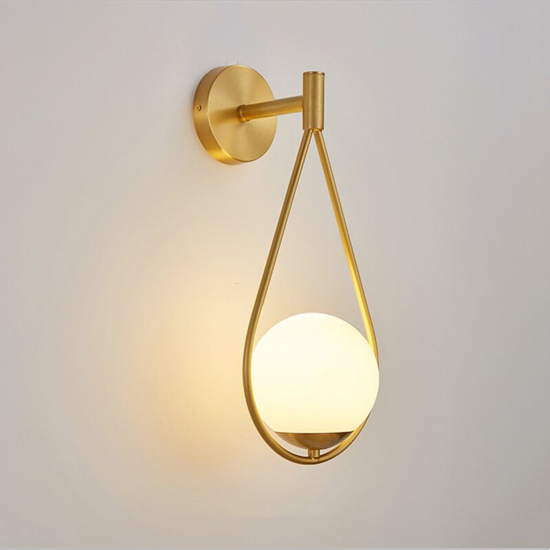 Glass Ball Wall Sconce Factory - Nordic Indoor Minimalist