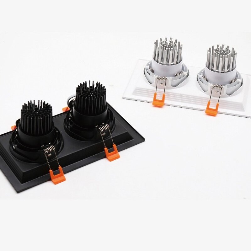 Square Gimbal Spotlight Factory - 110V-220V COB Modern Recessed