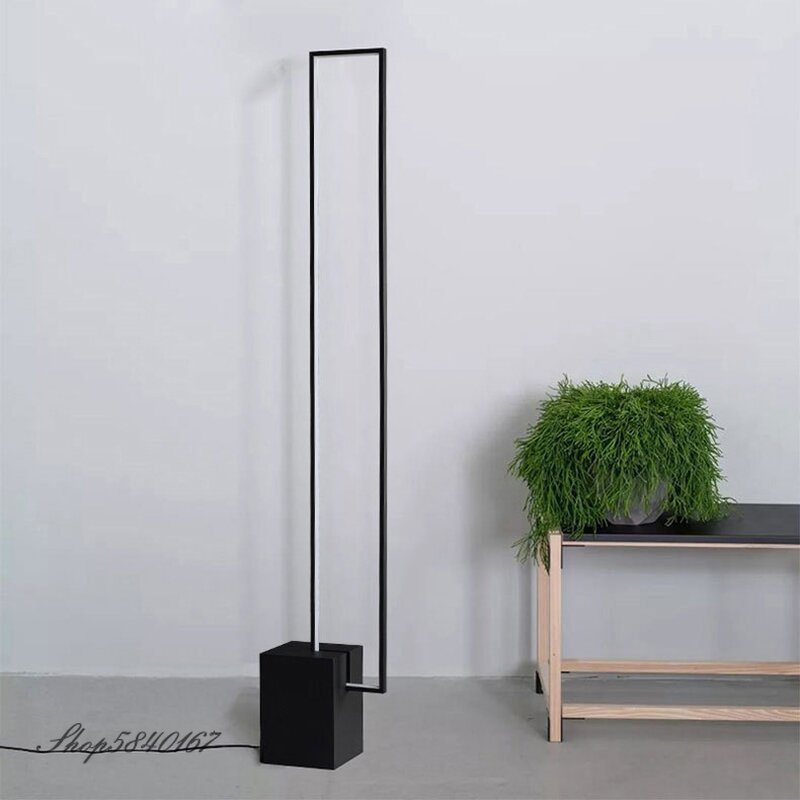 Designer LED Floor Lamp Factory - Nordic Modern Black Iron