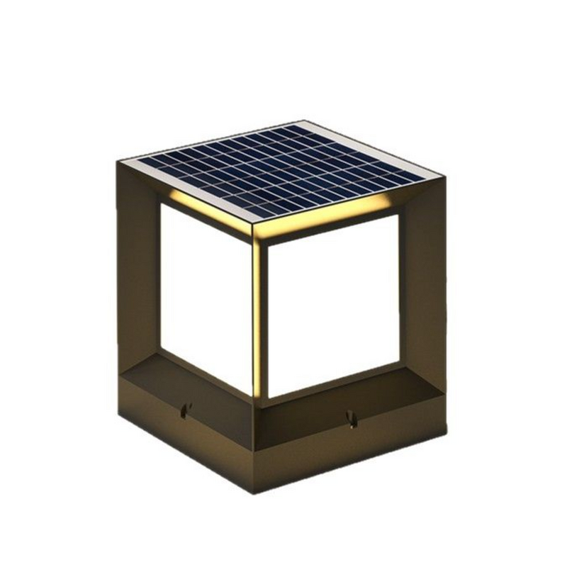 Solar LED Pillar Light Supplier - Modern Waterproof Garden