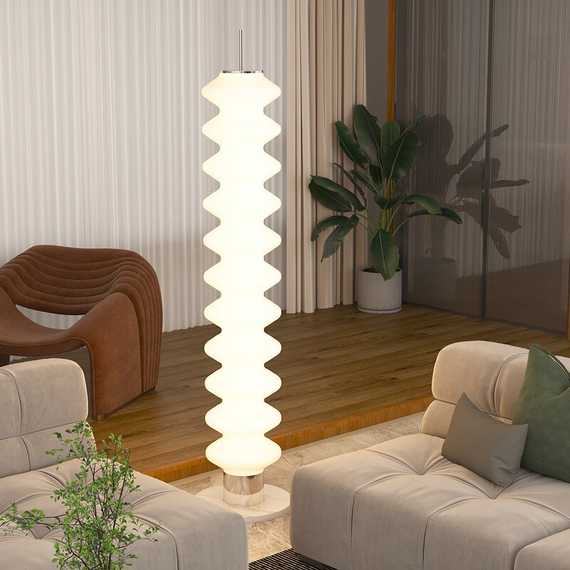 Modern Sugar Gourd Floor Lamp Factory - Danish Designer Cream