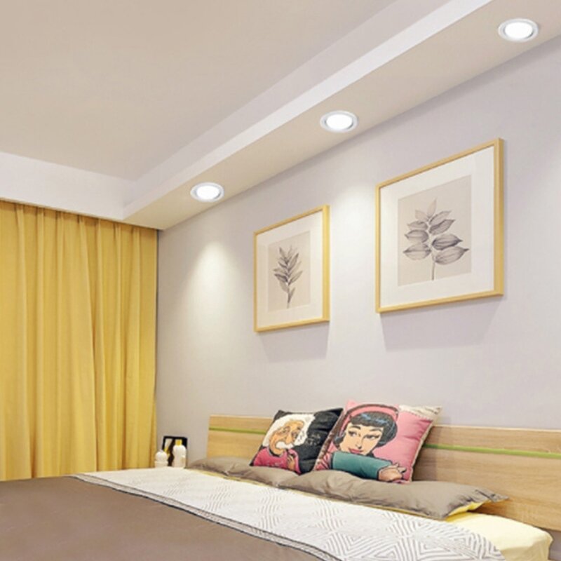 LED Downlight Factory - 5\" Anti-Glare Slim Metal Hotel Home