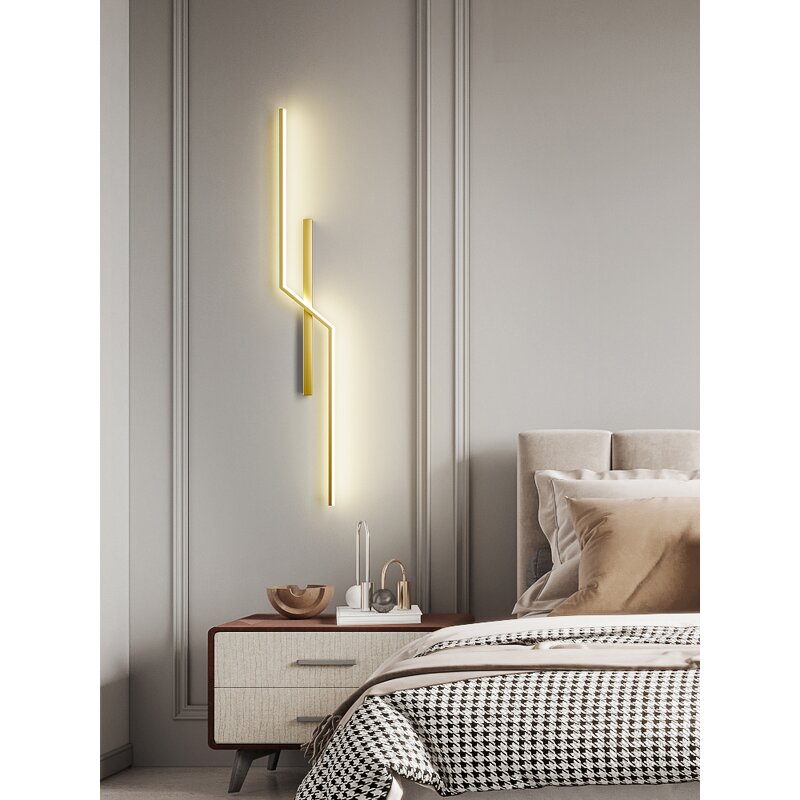 Black Aluminum Wall Lamp Supplier - High Quality Long-Shaped