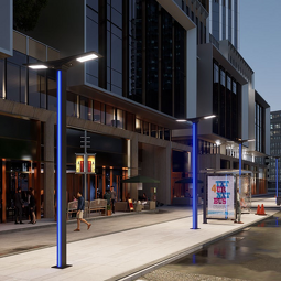 Solar Street Light Supplier - Integrated Aluminum Body IP65