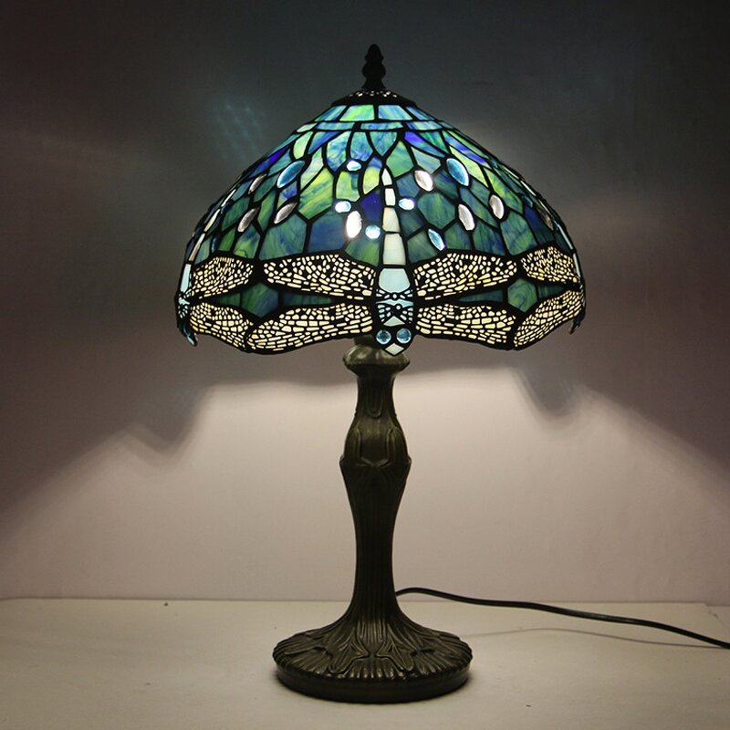 Tiffany LED Table Lamp Supplier - French Style Iron Body