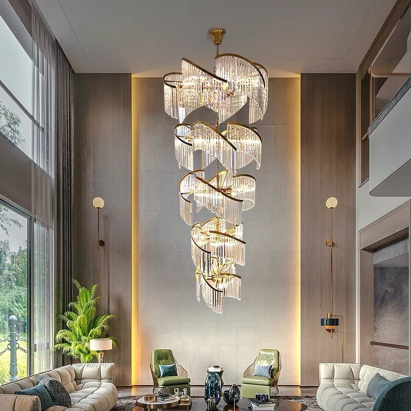 Crystal Chandelier Supplier - Modern Luxury k9 for Villa Hotel