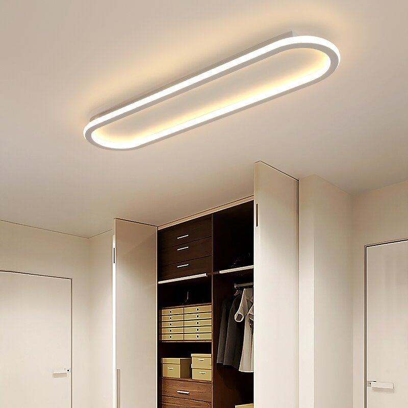 Long Strip Ceiling Light Factory - Modern Minimalist Creative