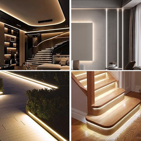COB Light Strip Supplier - 6000K Daylight 220V Silicone IP65