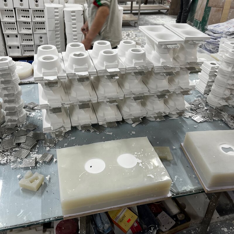 Square Ceiling Lamp Supplier - Modern Borderless Gypsum Downlight