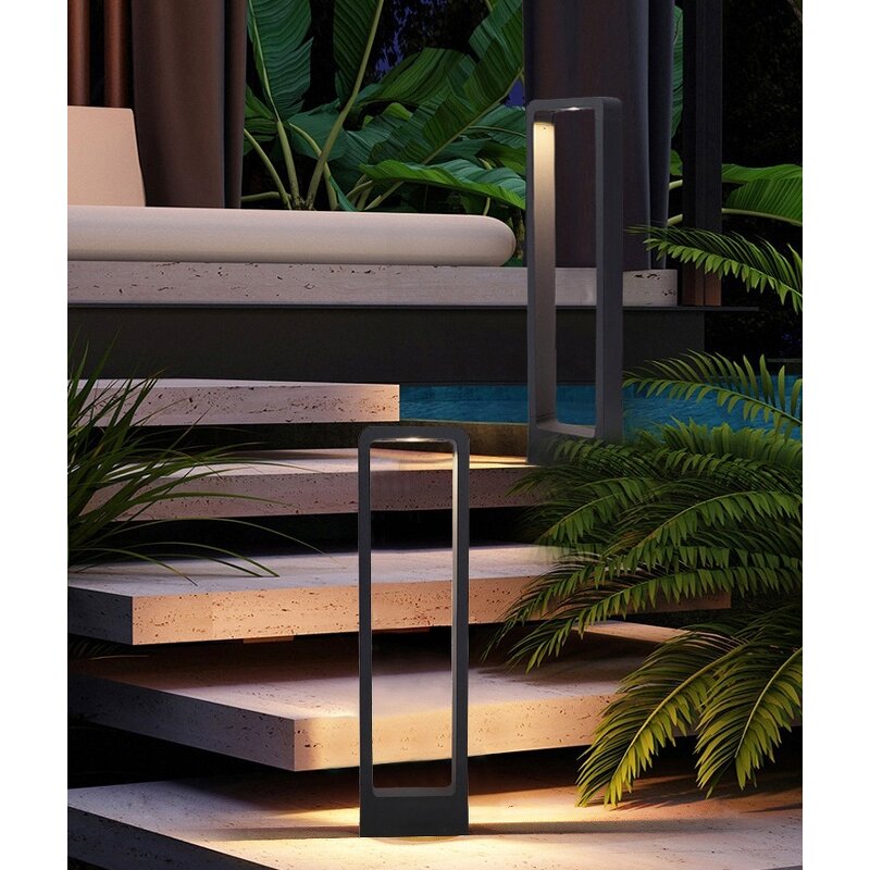 LED Bollard Light Factory - 10W IP65 Rectangle Garden 12V-220V