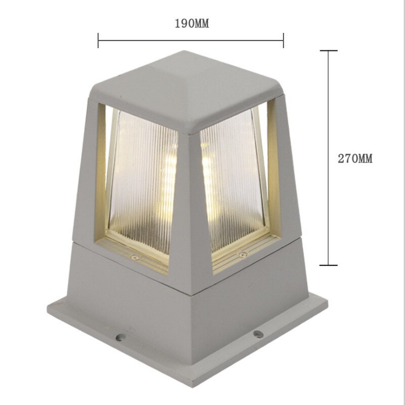 Solar Garden Lamp Supplier - IP65 Brass Aluminum 3000K
