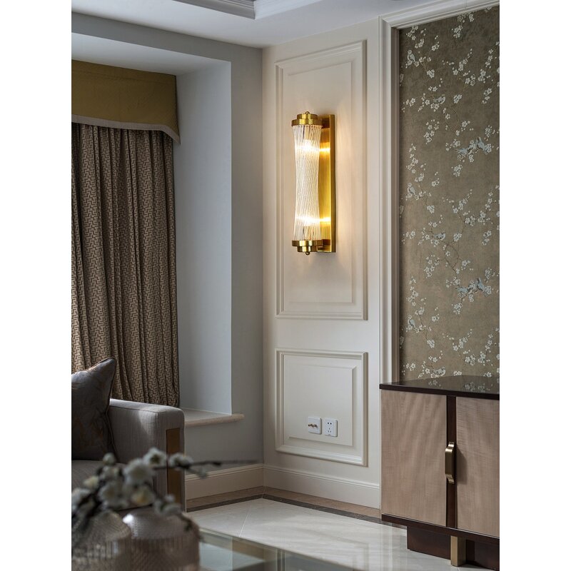 Nordic Golden Wall Lamp Factory - Modern Wholesale E14 Villa