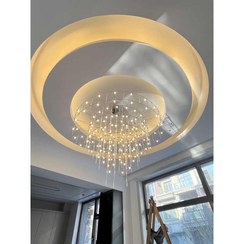 Light Cube Chandelier Supplier - Custom Star Restaurant Hotel