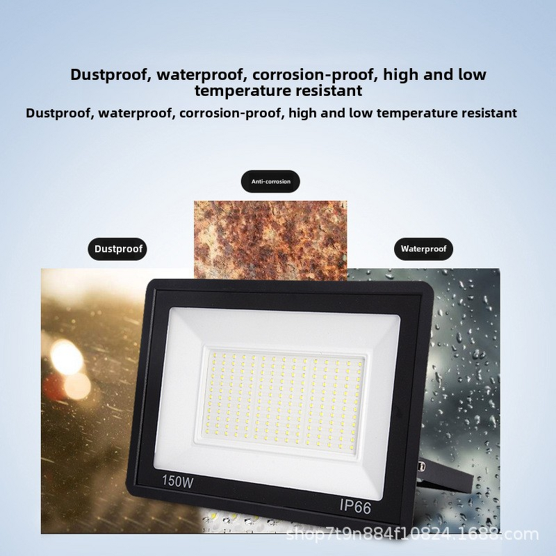 LED Floodlight Factory - Outdoor IP66 Waterproof Industrial