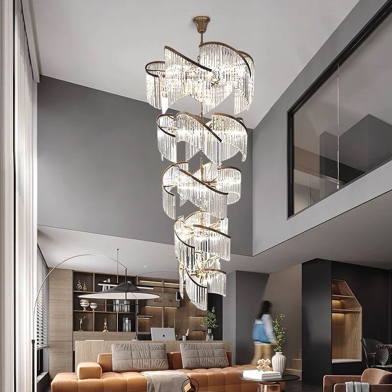 Crystal Chandelier Supplier - Modern Luxury k9 for Villa Hotel