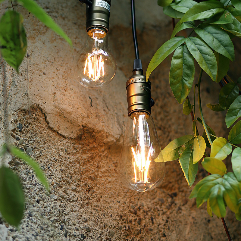 Iron Chandelier Supplier - Retro E27 Edison Antique Pendant Light