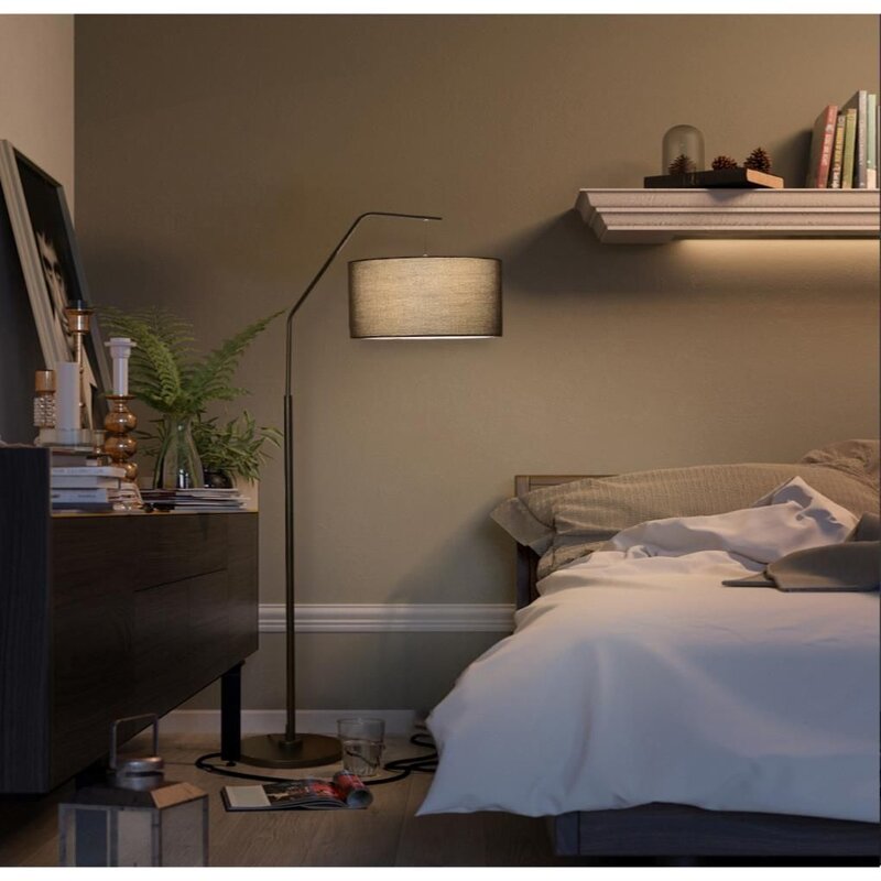 E27 Floor Lamp Supplier - Warm Romantic Plastic Body Bedside