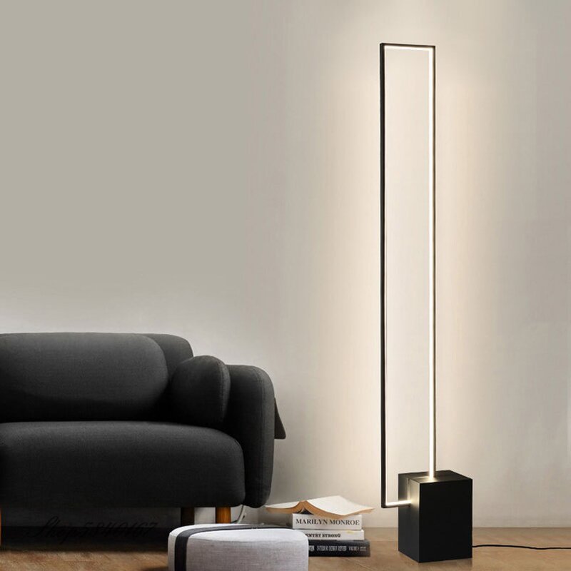 Designer LED Floor Lamp Factory - Nordic Modern Black Iron