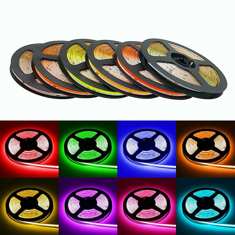 Golden LED Strip Supplier - 2000K 8MM Flexible PVC 12V/24V